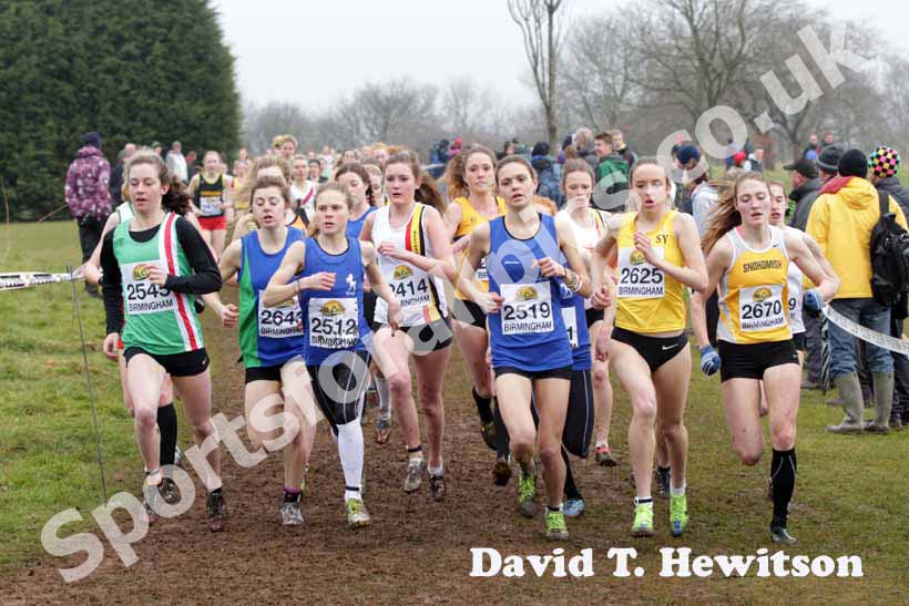 Under-20s women McCain World Cross Country Trials and Inter Counties.